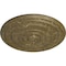 Ekena Millwork Carton Ceiling Medallion (For Canopies up to 3 3/4"), 17 3/4"OD x 1 3/8"P, Mississippi Mud Crackle CM18CAMMC - alternate 4